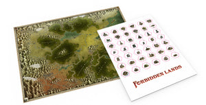 Forbidden Lands - Mapa y Pegatinas