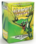 Fundas Dragon Shield - Estándar Matte Verde Manzana (100 Unidades)