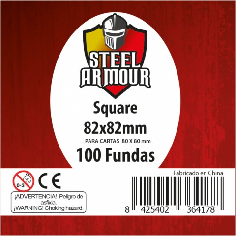Fundas Steel Armour Square 80x80 (100)