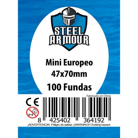 Fundas Steel Armour Mini Europeo (100)