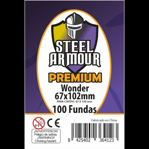 Fundas Steel Armour Wonder PREMIUM (100)