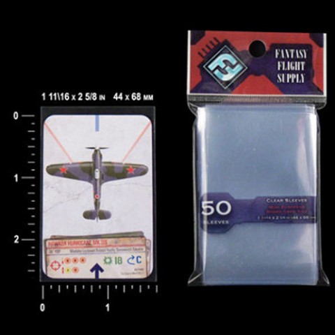 50 fundas juego de tablero europeo mini FF (44 x 68 mm)