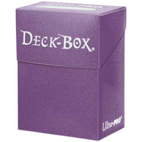Deck Box Ultra Pro Solid Violeta