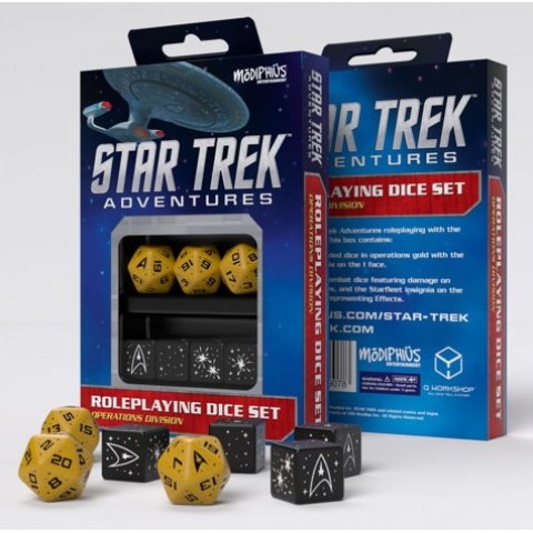 Star Trek Adventures Operations Division Dice Set