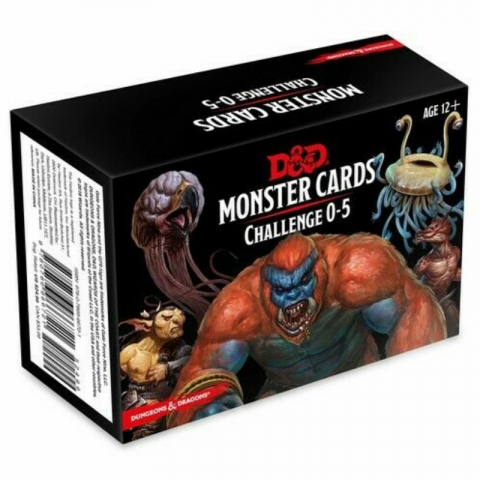 Dungeons & Dragons: Monster Cards Challenge 0-5