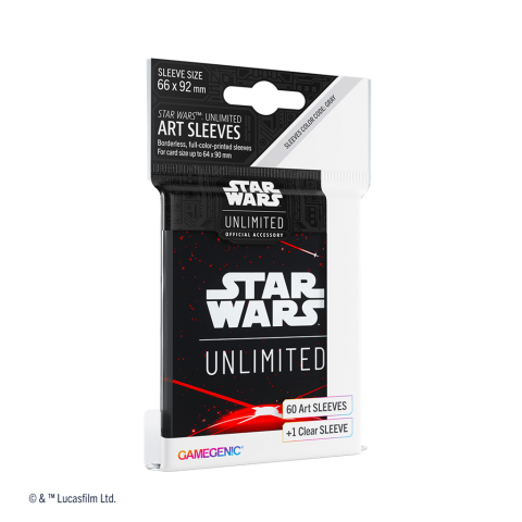 Star Wars Unlimited: Art Sleeves Space Red