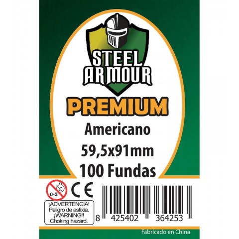 Fundas Steel Armour Americano 57.5x89 PREMIUM (100)