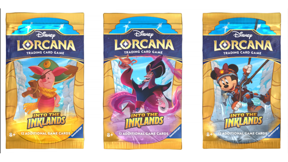 Disney Lorcana Into the Inklands Card Booster - Sobres de ampliación