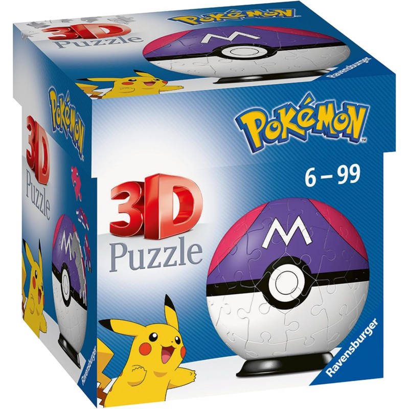 Pokémon Puzzle 3D Master Ball