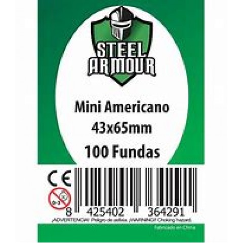 Fundas Steel Armour Mini Americano 41x63 (100)