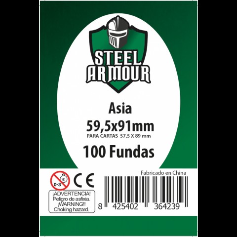 Fundas Steel Armour Americano 57.5x89 (100) (Asia)
