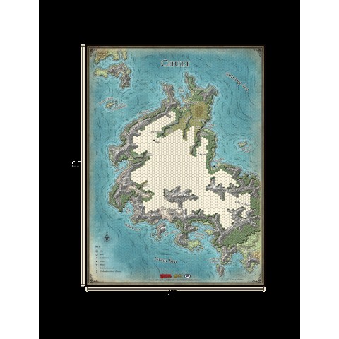 Dungeons & Dragons - Tapete de Juego Mapa La Tumba de la Aniquilación