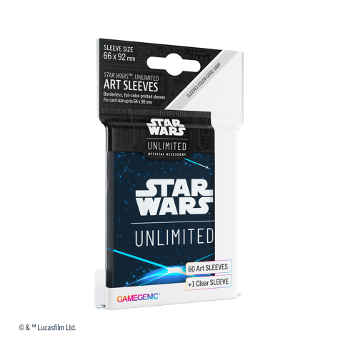Star Wars Unlimited: Art Sleeves Space Blue